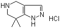 4,5,6,7-tetrahydro-7,7-dimethyl-1H-pyrazolo[4,3-c]pyridine hydrochloride